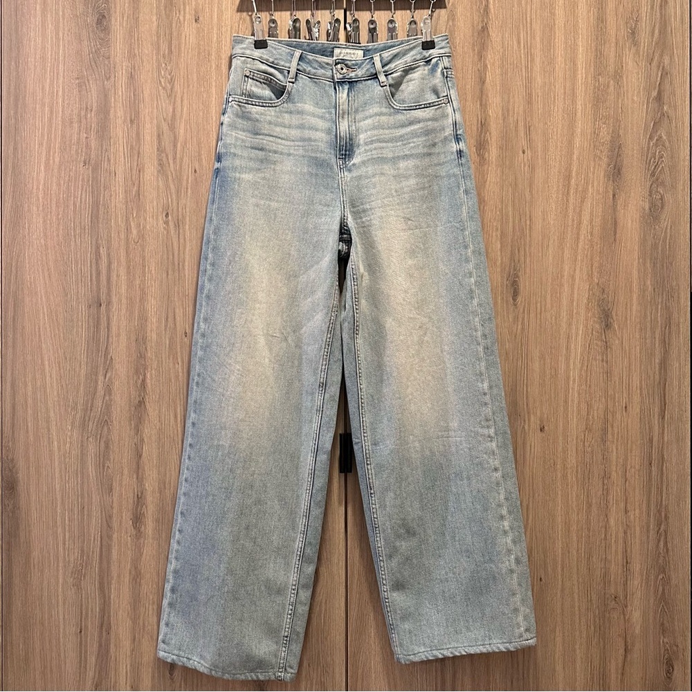 Miss Sixty Light Blue Washed Wide Leg Jeans